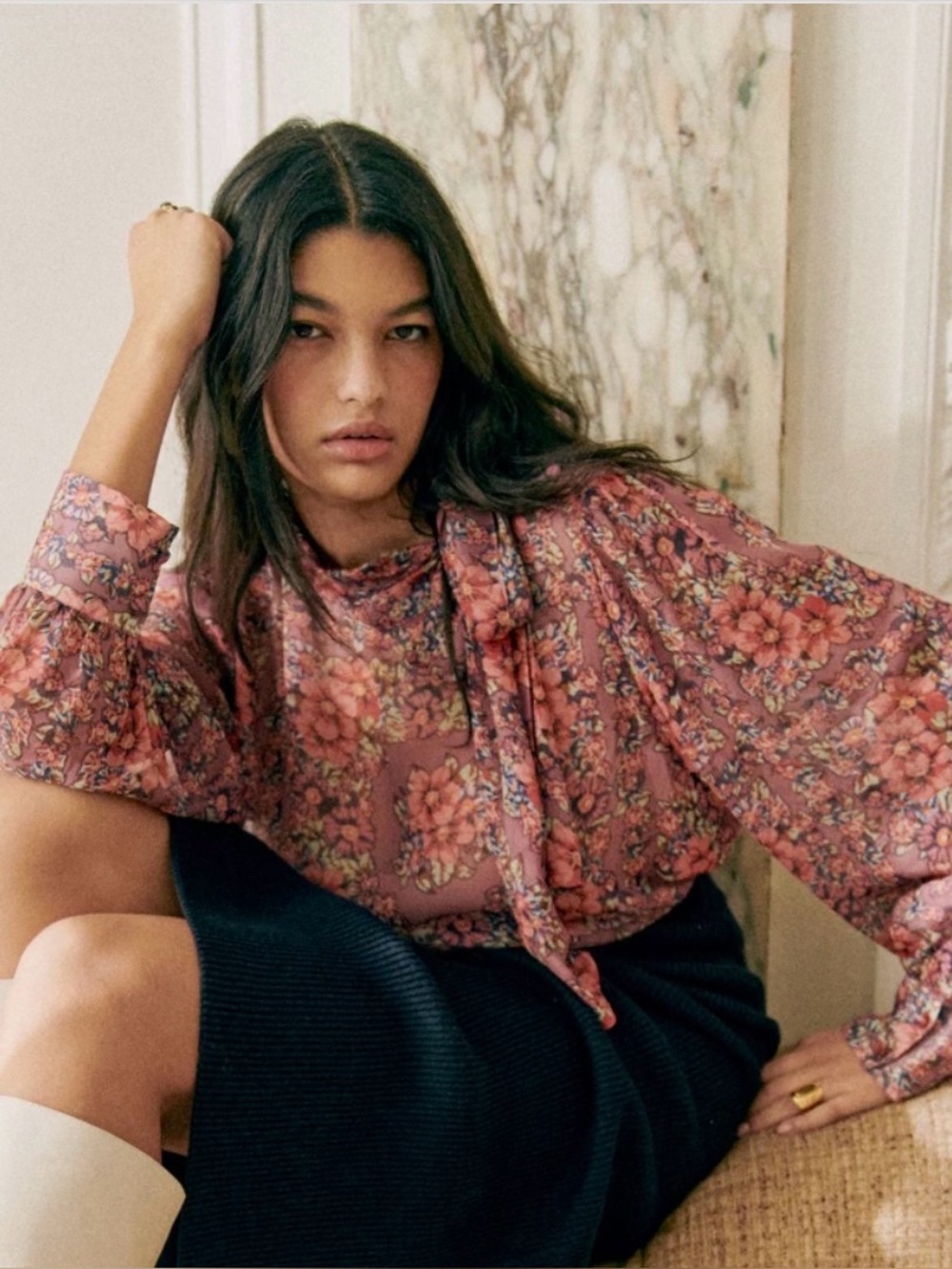 Sezane elyes blouse